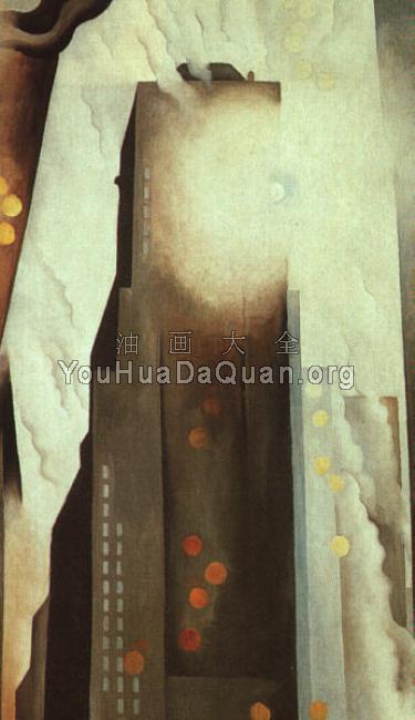 The Shelton with Sunspots - 乔治亚·奥基夫